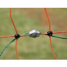 AKO PoultryNet villanypásztor baromfiháló - narancssárga, 50 m x 106 cm, dupla leszúrótüskével