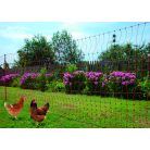 AKO PoultryNet villanypásztor baromfiháló - narancssárga, 50 m x 106 cm, dupla leszúrótüskével