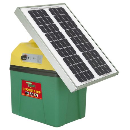 15 wattos szolármodul Duo Power X és Savanne villanypásztor készülékekhez - töltésvezérlővel