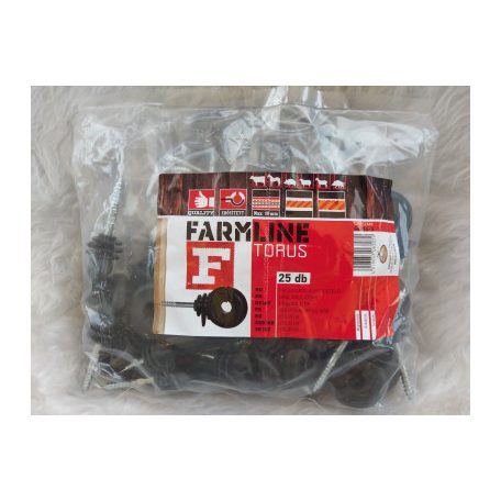 FarmLine Torus F facsavaros villanypásztor szigetelő vezetékhez-25db