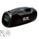 SAL BT9000 hordozható boombox, vezeték nélküli hangszóró