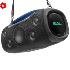   SAL BT9000 hordozható boombox, vezeték nélküli hangszóró