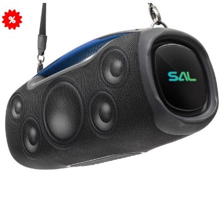 SAL BT9000 hordozható boombox, vezeték nélküli hangszóró