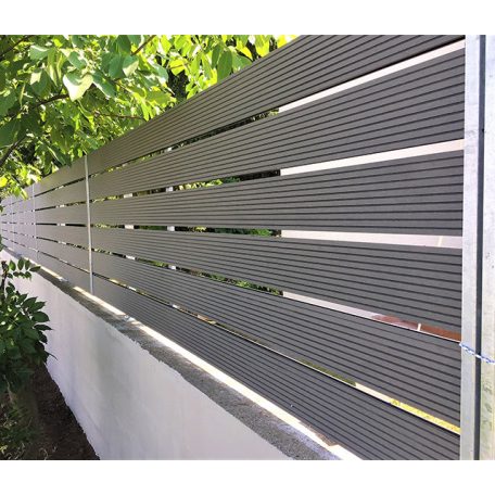 Premium Classic Kerítéselem Világosszürke 145x21x2900mm