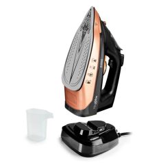 MAXXMEE Vezeték nélküli vasaló rosegold-fekete 2600W