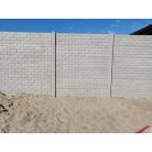 Tégla Mintás Beton Kerítéselem 50x200 cm