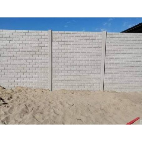 Tégla Mintás Beton Kerítéselem 50x200 cm