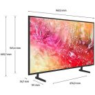 SAMSUNG 43" UE43DU7172U 4K SMART TELEVÍZIÓ 