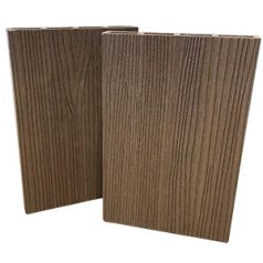 Woody WPC Kerítéselem Sötétbarna 140x20x5800mm
