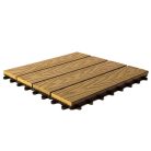 Klikk WPC Teraszburkolat Tölgy 20×300×300mm