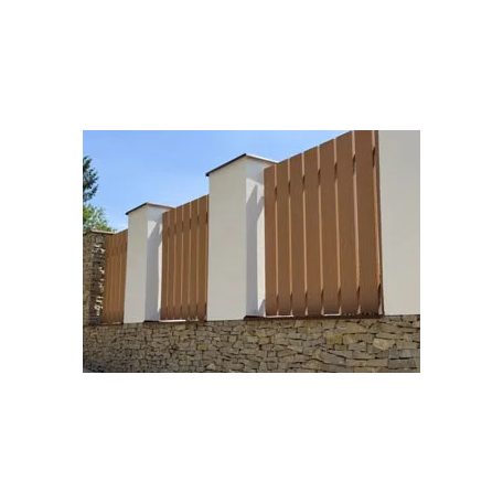 Simple WPC Kerítéselem Sima Tölgy 21x140x5800mm