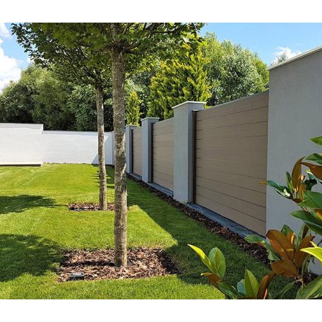 Element Zárt kerítéselem Tölgy 169x21x5800mm