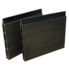   Woody Zárt Kerítéselem Antracit/Sötétszürke 169x21x5800mm