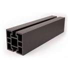 WPC Kerítésoszlop Antracit/Sötétszürke 120x120x5800mm