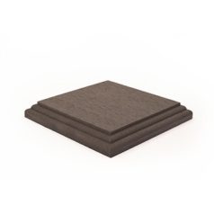 WPC Kerítésoszlop kalap Antracit/Sötétszürke 138x138mm
