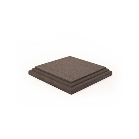 WPC Kerítésoszlop kalap Antracit/Sötétszürke 138x138mm