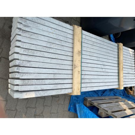 Táblás Kerítésrendszer Lábazati Betonelem 2400x200x50mm