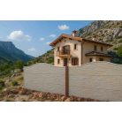 Mediterrán Tégla Mintás Boltív Beton Kerítéselem 50x200 cm